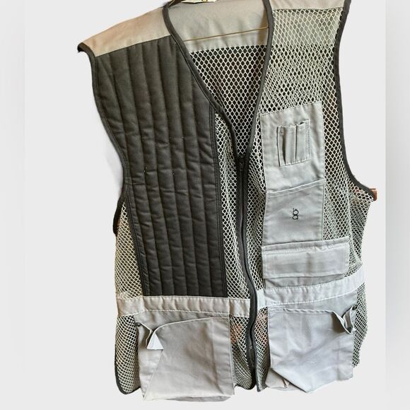 Bob Allen Grey Shooting Vest - Men’s XXL - Picture 2 of 7